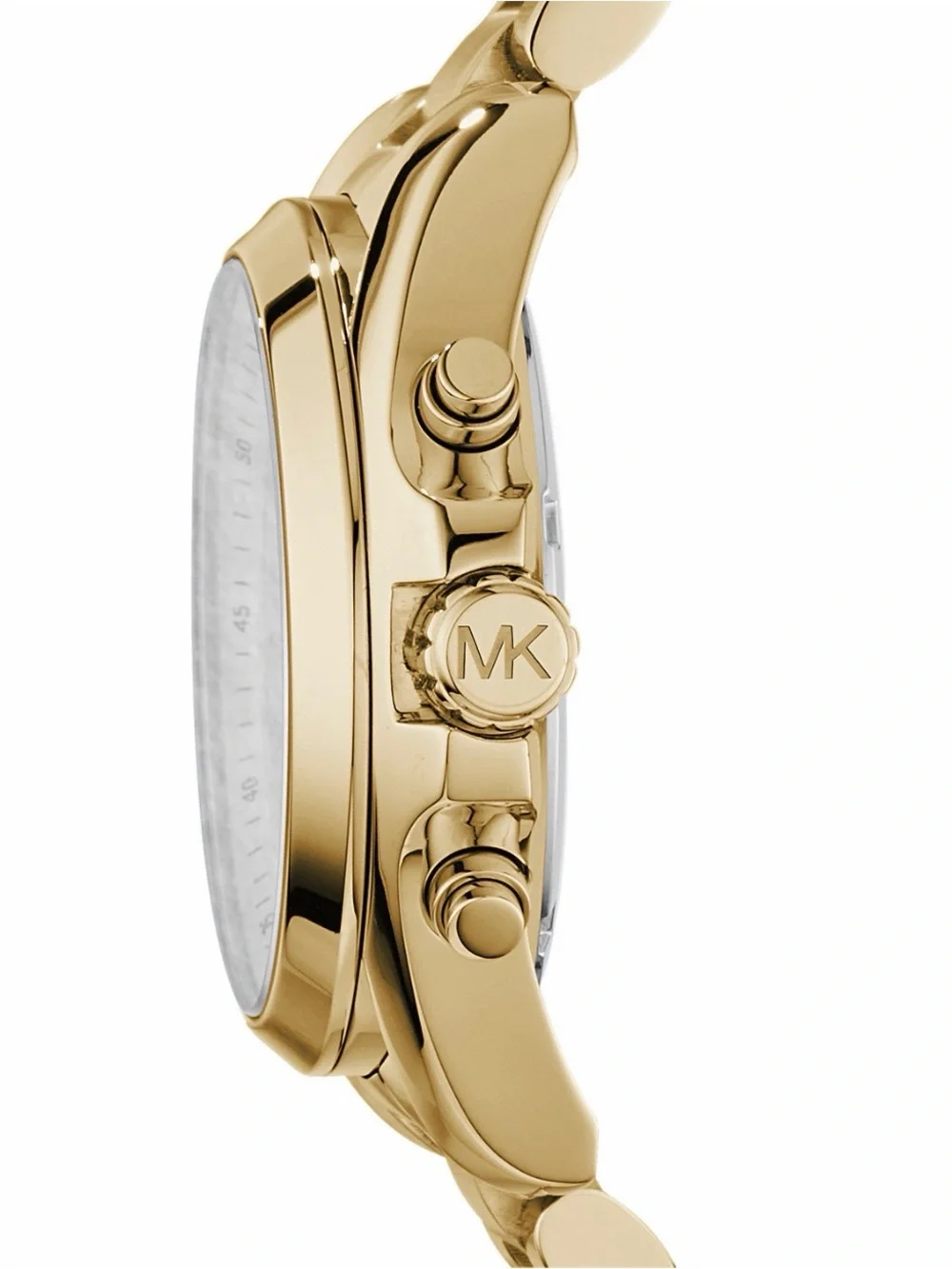 Michael Kors Bradshaw Gold-Tone Unisex Chronograph Watch